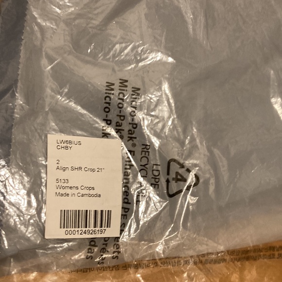 🔥 Lululemon Align 21” SHR Chambray Blue 2 - Picture 7 of 8